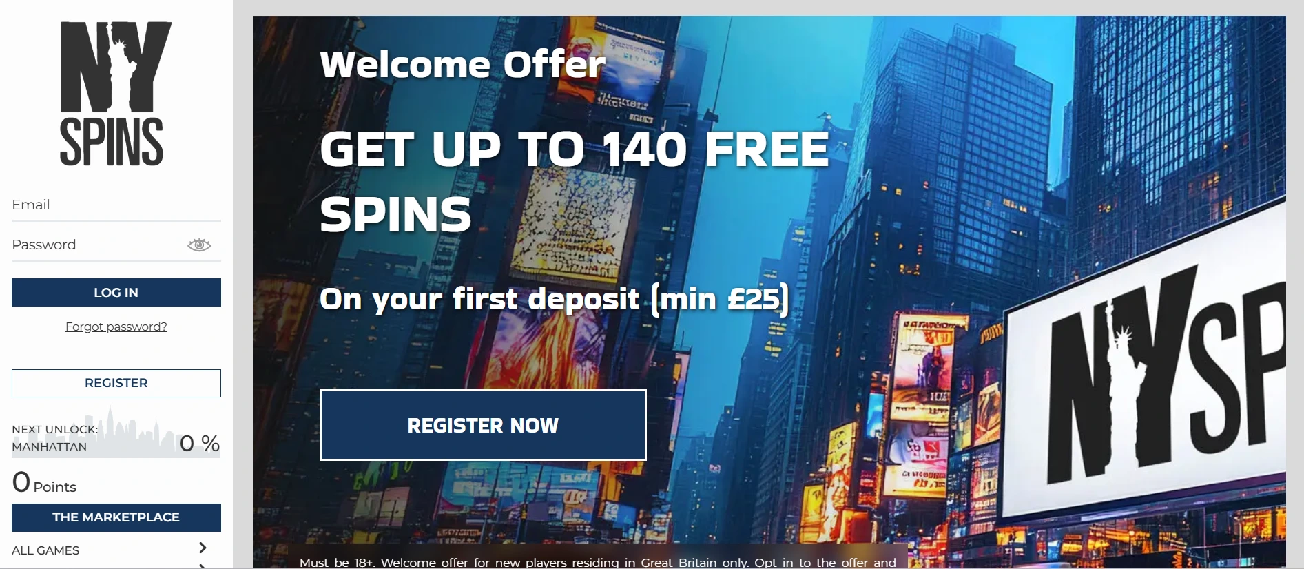 NY Spins Casino